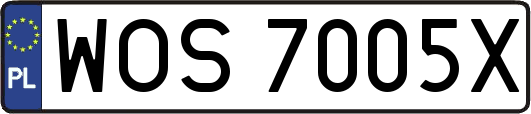 WOS7005X