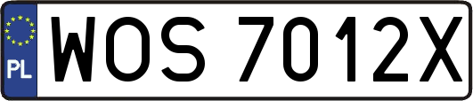 WOS7012X