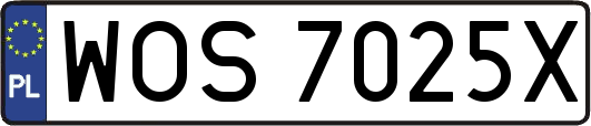 WOS7025X