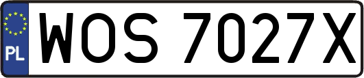 WOS7027X