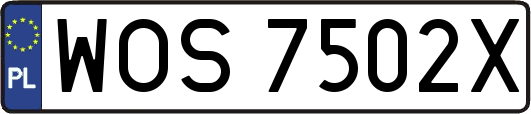 WOS7502X