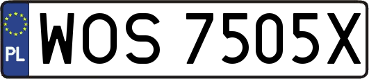 WOS7505X