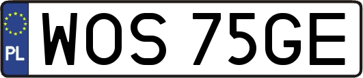 WOS75GE