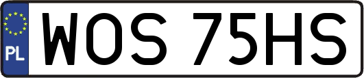 WOS75HS