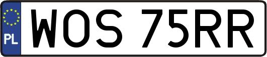 WOS75RR