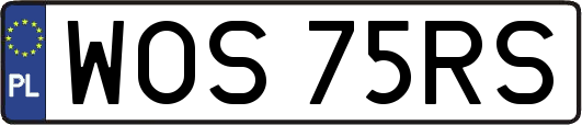 WOS75RS