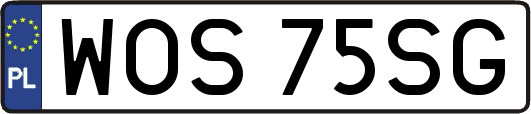 WOS75SG