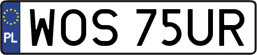 WOS75UR