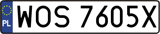 WOS7605X