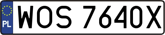 WOS7640X