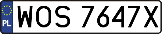 WOS7647X