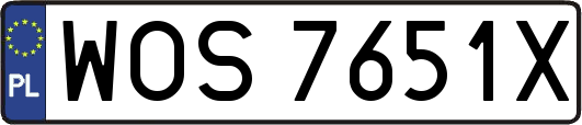 WOS7651X