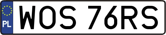 WOS76RS