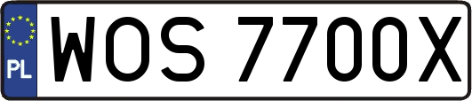 WOS7700X