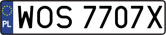 WOS7707X