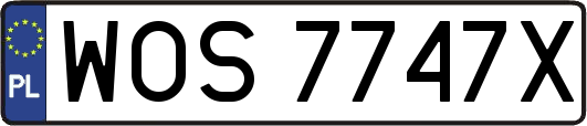 WOS7747X