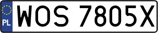 WOS7805X
