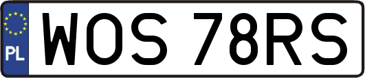 WOS78RS