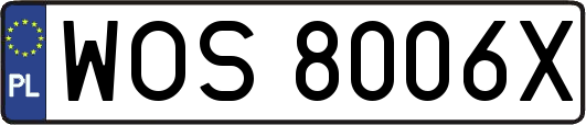 WOS8006X