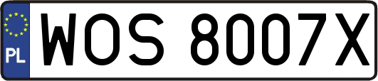 WOS8007X