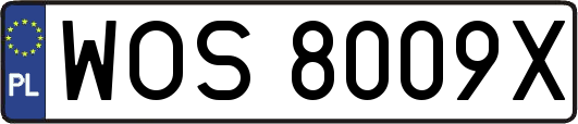WOS8009X