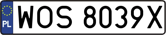 WOS8039X