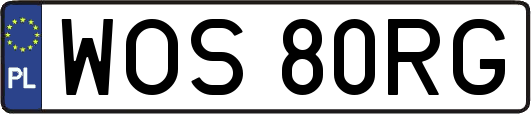 WOS80RG