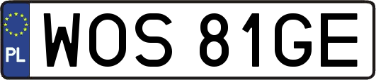 WOS81GE