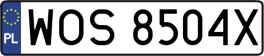 WOS8504X