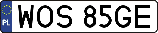 WOS85GE