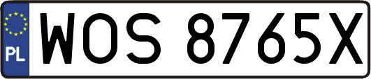 WOS8765X