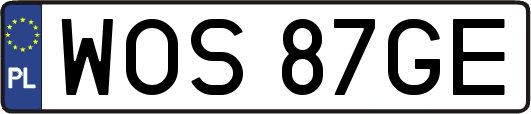 WOS87GE