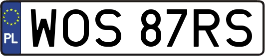 WOS87RS