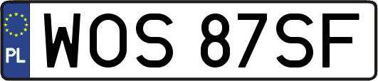 WOS87SF
