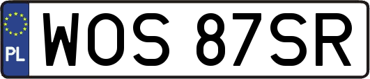 WOS87SR