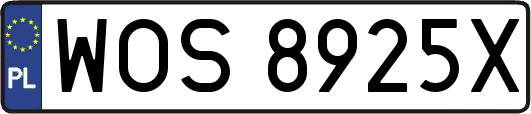 WOS8925X