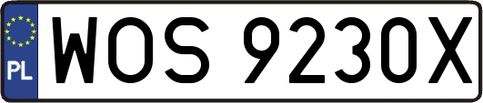 WOS9230X
