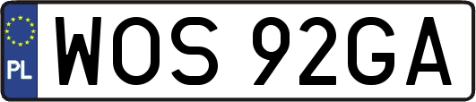 WOS92GA