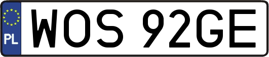 WOS92GE