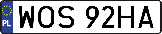 WOS92HA