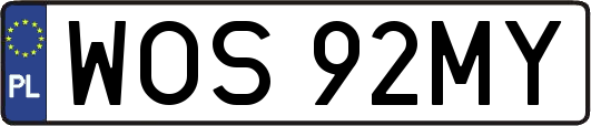 WOS92MY