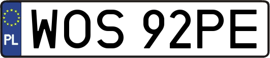 WOS92PE
