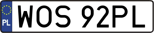 WOS92PL