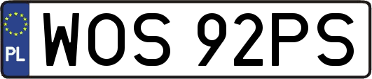 WOS92PS