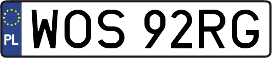 WOS92RG