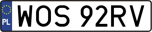 WOS92RV