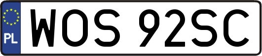 WOS92SC