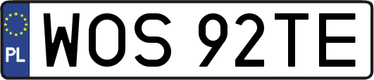 WOS92TE
