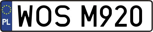 WOSM920