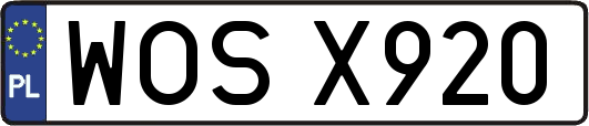 WOSX920